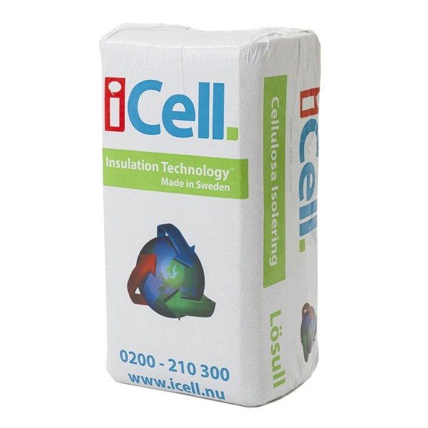 Cellulosaisolering iCell 14 kg