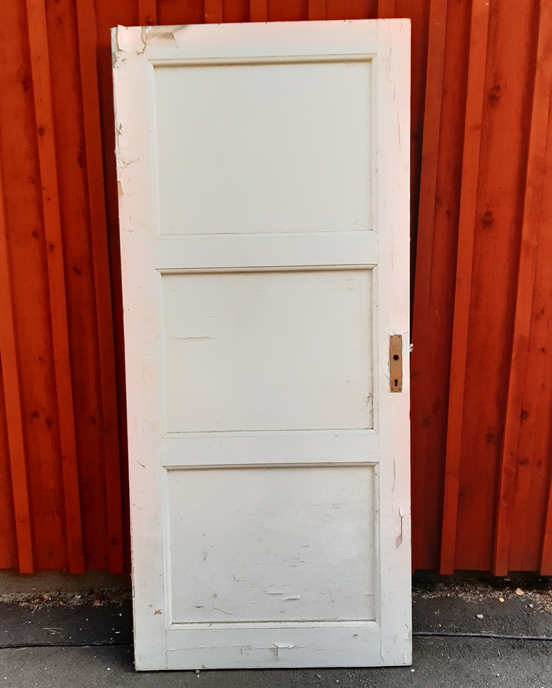 Dörr med 3 speglar, 88x197 cm, utan karm