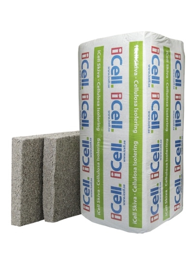 iCell skiva 45 mm cellulosaisolering 7,93 m2/paket